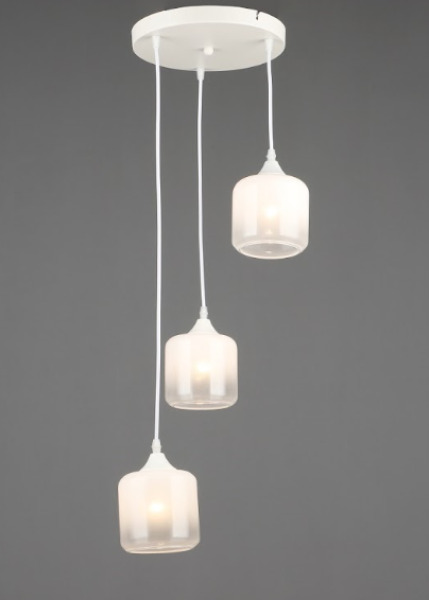 Lampă suspendată QH N6750/3H WT RD
