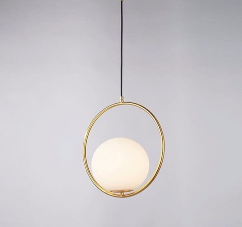 Lampă suspendată MS D9160 BK+COPP