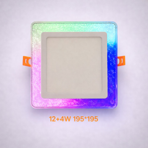 Panel LED JLX MC-CAQ-SQ 12+4W 195*195