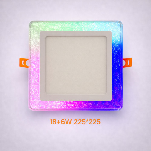 Panel LED JLX MC-CAQ-SQ 18+6W 225*225