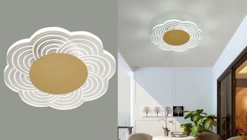 Lampă de tavan BLK 6001-1 12W D25*H6 WH
