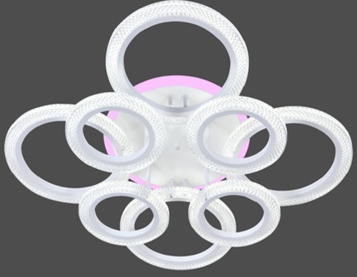 Lustra HJT 26088/4+4C WH RGB 144+30W DIM