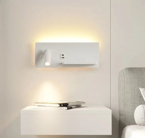 Aplica IF 9918L WH 8W+1W 300*120*120mm 3000-6500K