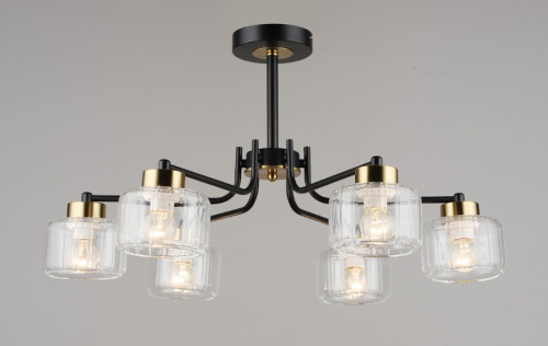 Lustra QH N6834/6 BK+COP