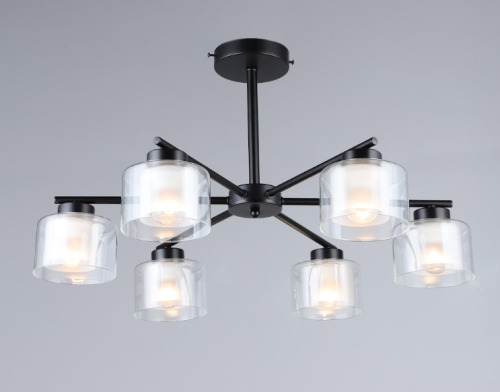 Lustra QH N6890/6 BK