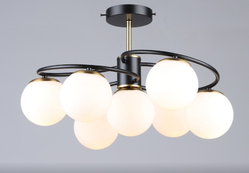 Lustra QH N36354/7 BK+COP