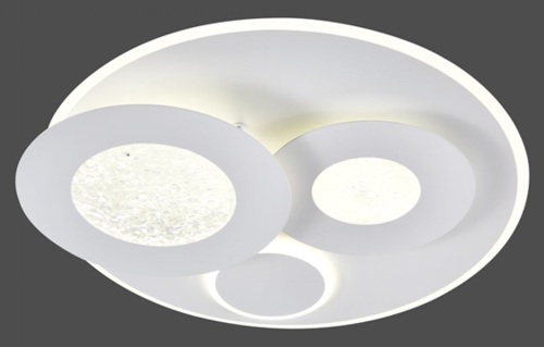 Lampă de tavan HJT 66025 WH 104W DIM D500*H60