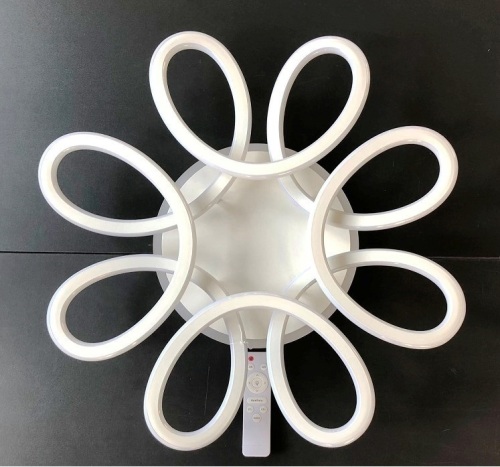 Lustra HJT 8026/8 WH RGB+DIM+RC 174+30W