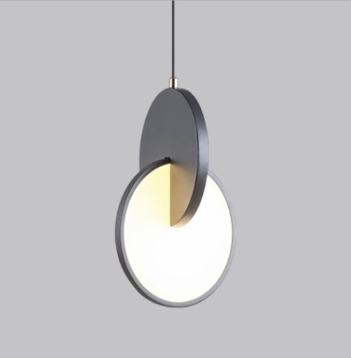 Подвесной светильник JH-80/1H GREY 8W 4000K D18*H26cm