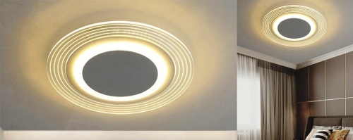 Lampă de tavan BLK 8102-600 72W D60*H6 WH DIM+RC