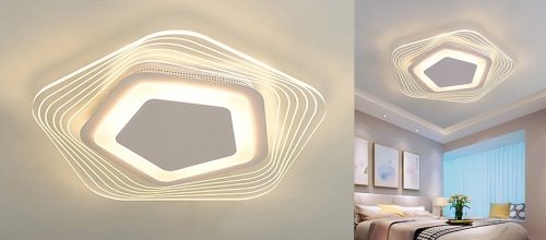 Lampă de tavan BLK 8115-520 54W D52*H6 WH DIM+RC