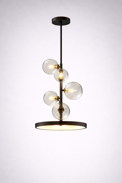 Lustra YS XD050/5 BK