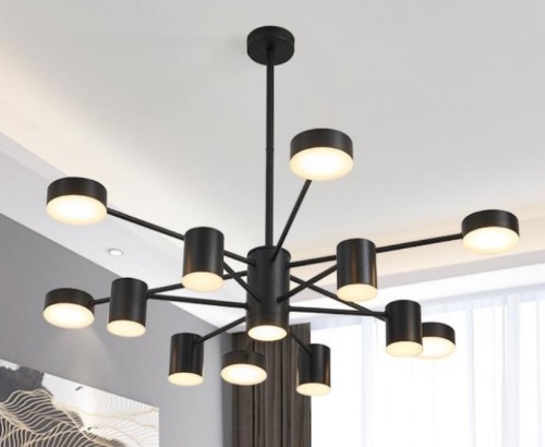 Lustra WK 9560/6+6 BK