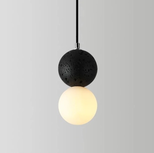 Lampă suspendată F D-027 BK