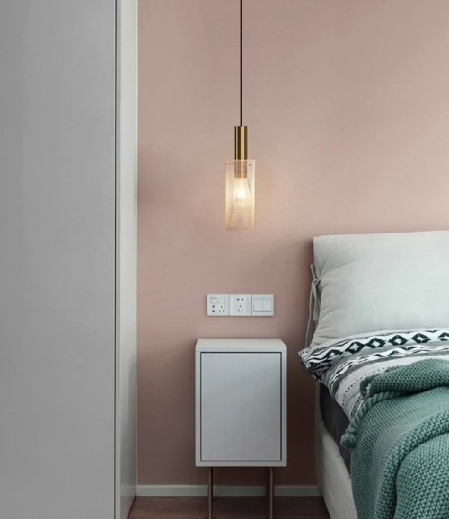 Lampă suspendată JH-48 WH E27