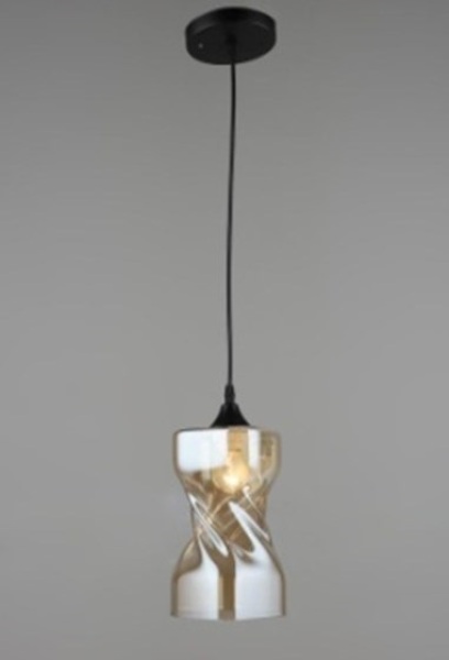 Lampă suspendată QH N4809/1H BK+AM
