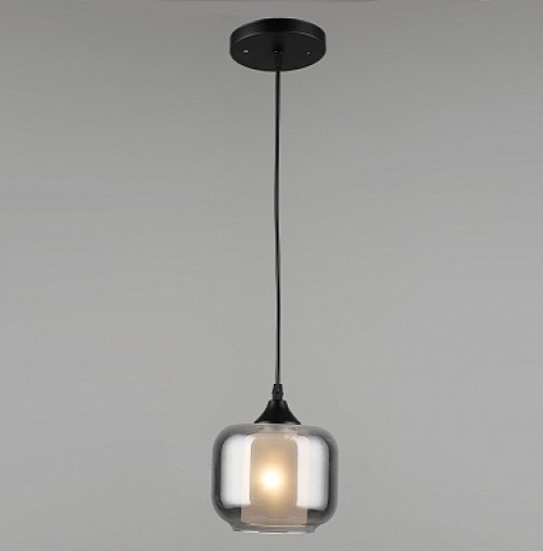 Lampă suspendată QH N4830/1H BK+AM