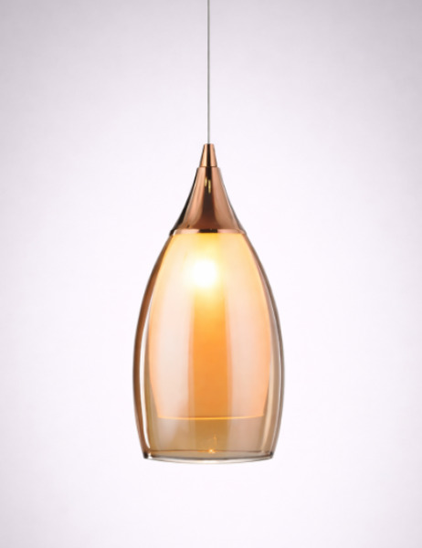 Lampă suspendată ALN S0612/1 PKGD+BR+WT