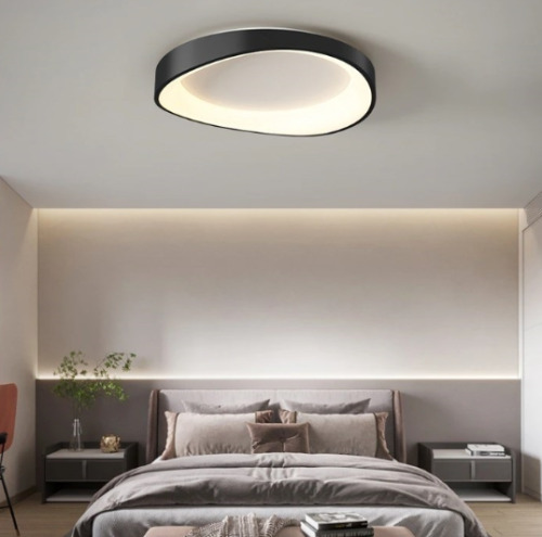 Lampă de tavan JL-MK6207-400 WH+BK 48W DIM+RC ALB