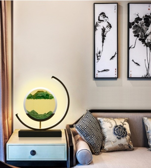 Lampă de birou MNR-ML-LS001 BK+GN CXW