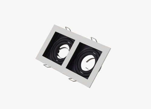 Spot DC SY5505 WH+BK square W100*L185*H40mm