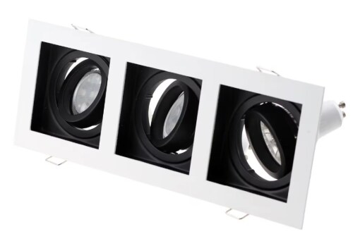 Spot DC SY5506 WH+BK square W100*L270*H40mm