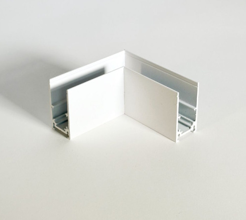 Conector MS orizontal de colț , montat pe suprafață WH profil magnetic