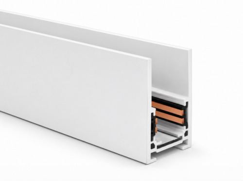 Șină aplicată MS RAIL-track G 2m WH magnetic