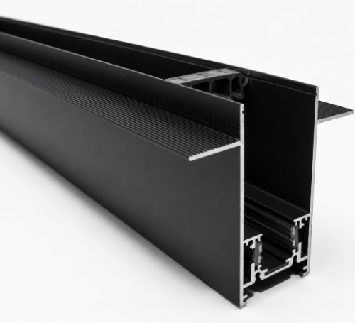 Șină încastrată MS RAIL-track#2 1m BK magnetic