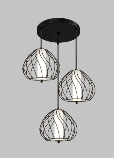 Lustra ZM 6196-3 BK