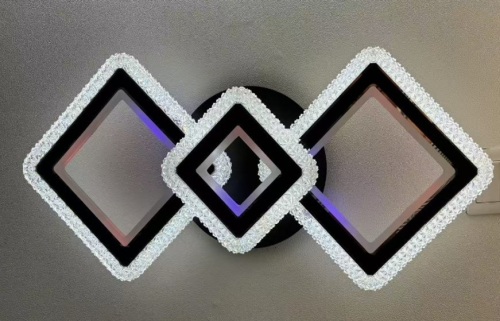 Lustra TY-ZT61-2+1 BK+CH RGB