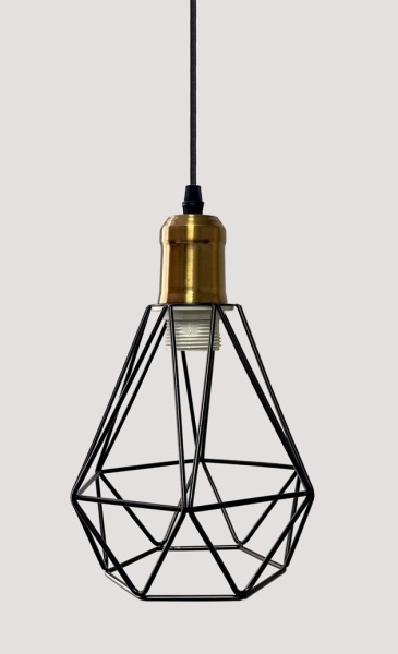 Lustra ZM 6228-1 D180xH1000 BK