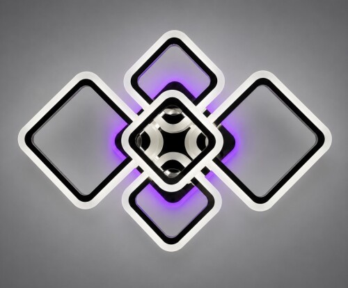 Lustra TY-D802-2+3 BK RGB 114+28W 720*500*85mm