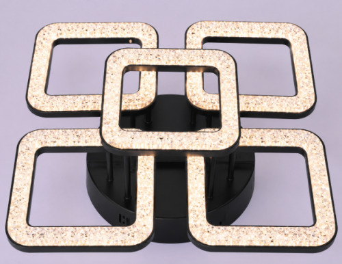 Lustra TY-P01-4+1 BK+RGB