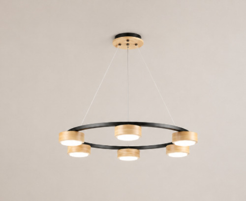 Lustra QH N6835/6 WT+WOOD