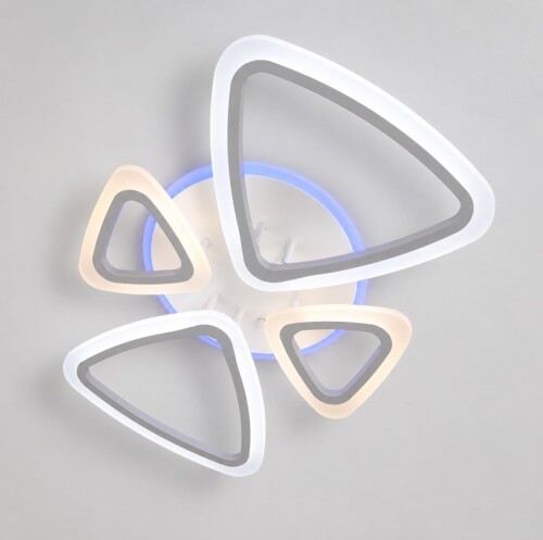 Lustra TY-8012-2+2 WH RGB 84+22W 580*390*100mm