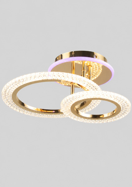Lustra QH YH1390/2 GD+RGB 7W+11W 3000+6500K L385*W275*H140