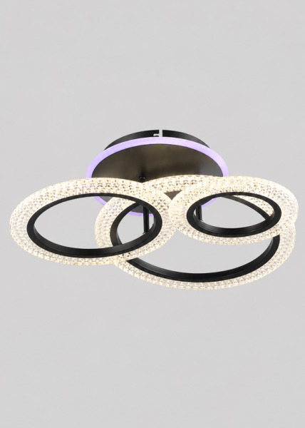 Lustra QH YH1395/3 BK+RGB 7W+11W+15W 3000+6500K L510*W460*H140