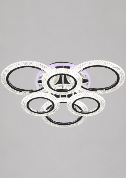 Lustra QH YH1395/3+3 CH+RGB 3(7W+11W) 3000+6500K D690*H140