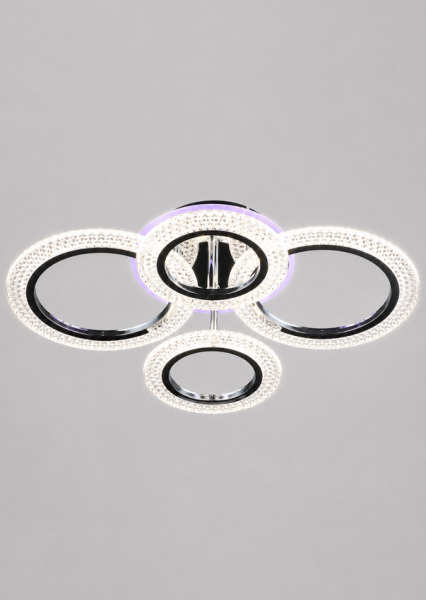 Lustra QH YH1397/4 CH+RGB 2(7W+11W) 3000+6500K L590*W460*H140