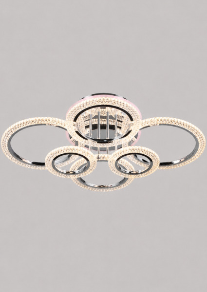 Lustra QH YH1397/6 CH+RGB 3(7W+11W) 3000+6500K L830*W590*H140
