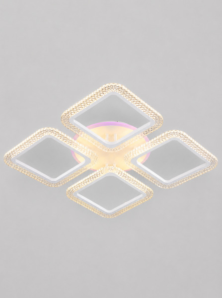 Lustra QH YH1392/4 WH+RGB 4*13W 3000+6500K L580*W580*H90