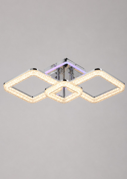 Lustra QH YH1715/2+1 CH+RGB 1*7W+2*12W 3000+6500K L590*W290*H135