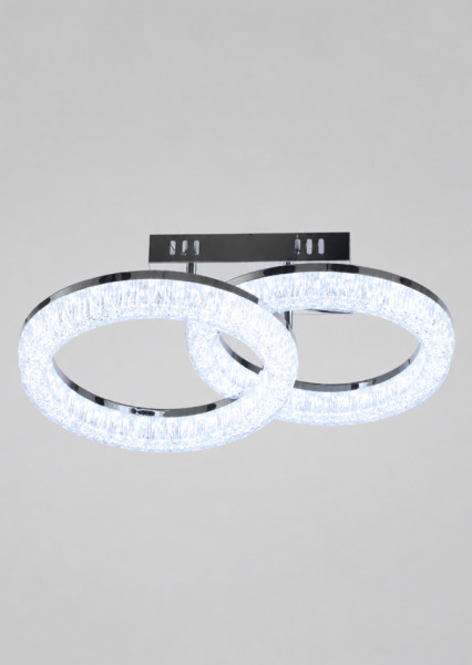 Lustra QH YH1739/2 CH 2*16W 3000+6500K L430*W270*H140