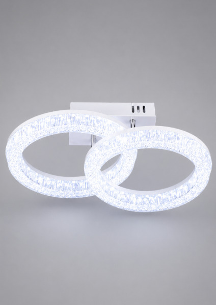 Lustra QH YH1739/2 WH 2*16W 3000+6500K L430*W270*H140