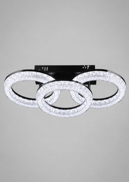 Lustra QH YH1739/3 BK 3*16W 3000+6500K L580*W270*H140