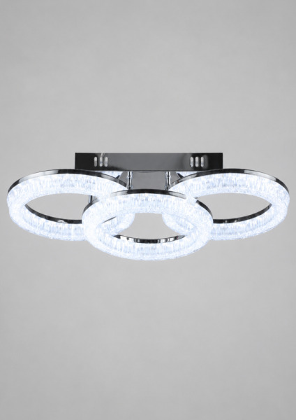 Lustra QH YH1739/3 CH 3*16W 3000+6500K L580*W270*H140