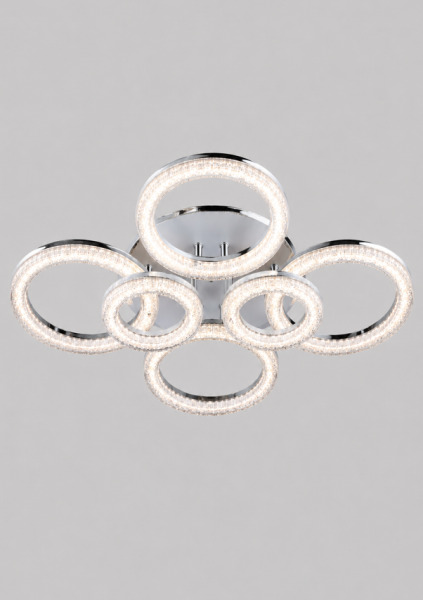 Lustra QH YH1737/4+2 CH+RGB 2*7W+4*12W 3000+6500K L610*W550*H140