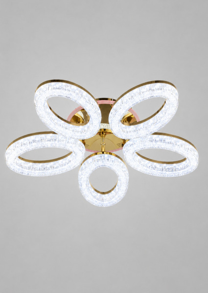 Lustra QH YH1704/5 FGD+RGB 5*10W 3000+6500K D570*H105