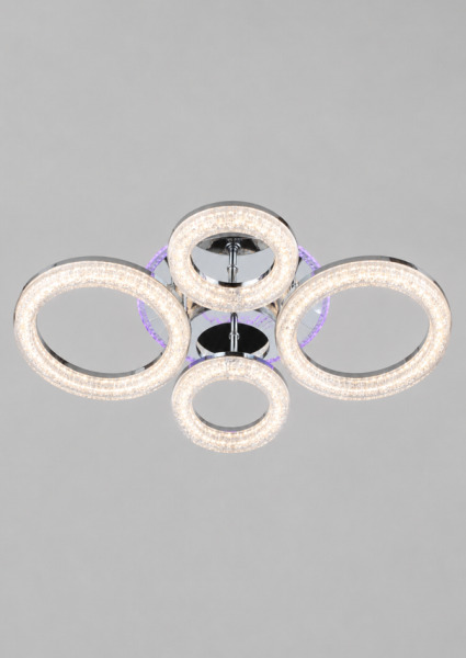 Lustra QH YH1713/2+2 CH+RGB 2*(7W+12W)3000+6500K L550*W390*H105